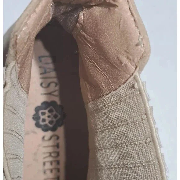 DAISY STREET Womens Ankle Boots Pointed Toe Chunky Stacked Mid Heeled Faux Sz 8 - Picture 8 of 8